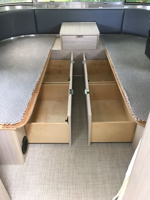 Deep full-extension drawers
